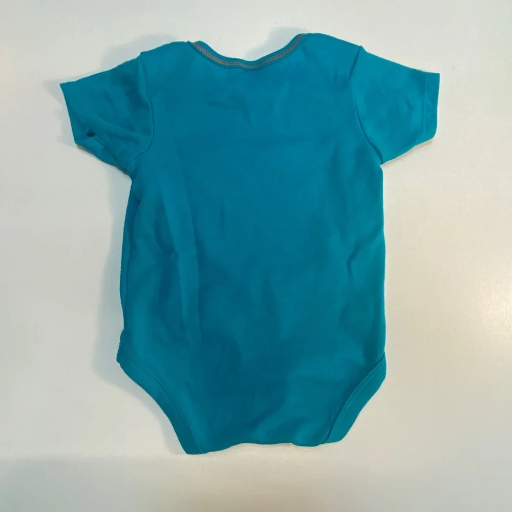 Miami Dolphins NFL Gerber Baby Bodysuit 6-12 Months Football One-Piece Turquoise